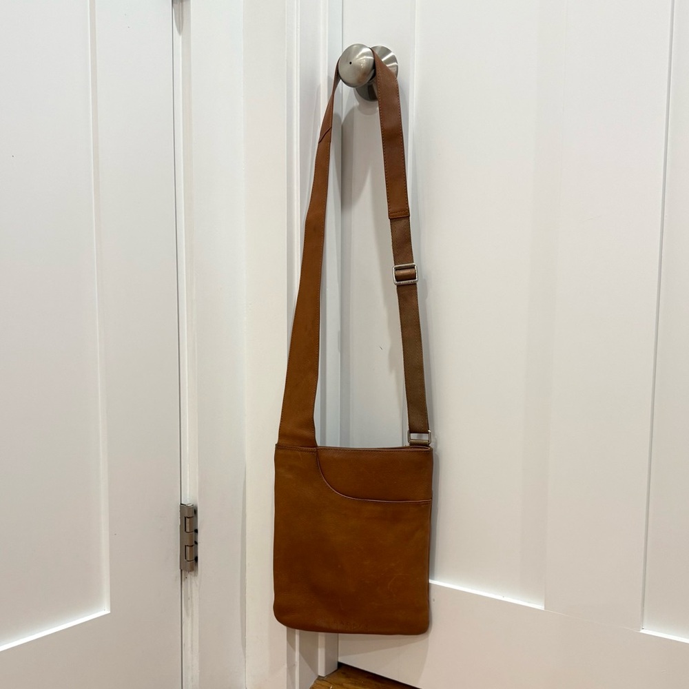 Radley Pockets Crossbody Bag; Leather Ziptop Crossbody Bag